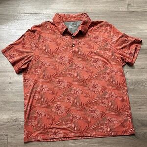 Van Heusen Air Men’s Tropical Red Polo Shirt